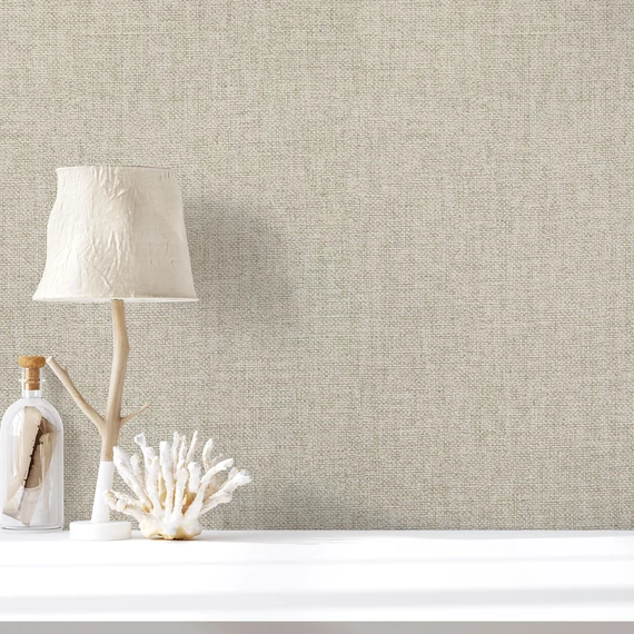 Textile Plain Ivory