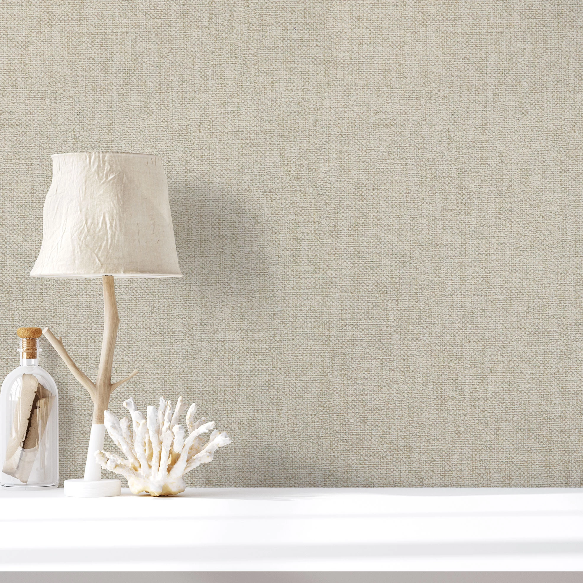 Textile Plain Ivory