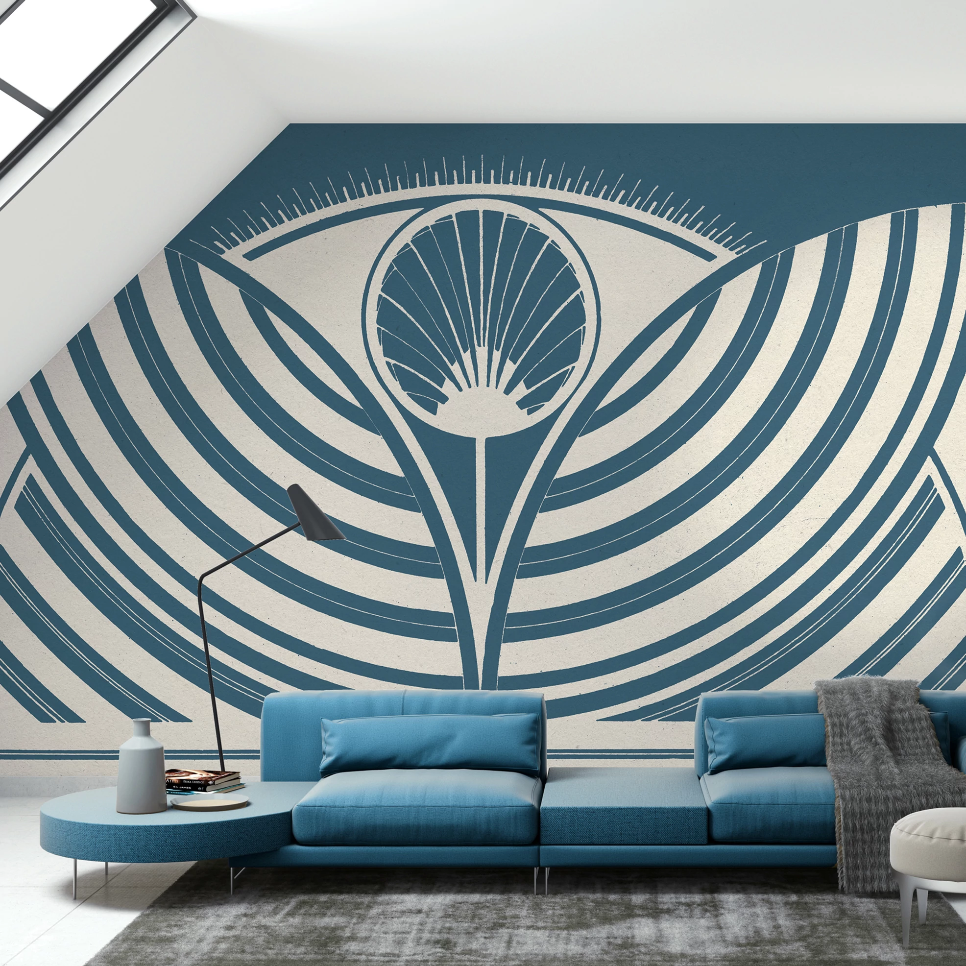 Blume Blau